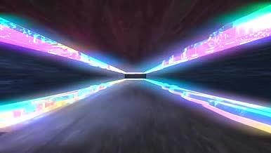 隧道穿梭赛博朋克霓虹灯未来科技背景视频视频的预览图